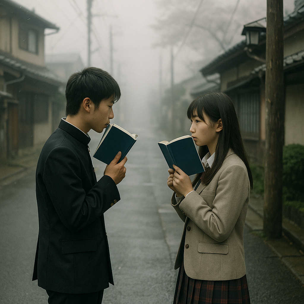 2人の出会いのきっかけは英語の授業だった。のイメージ