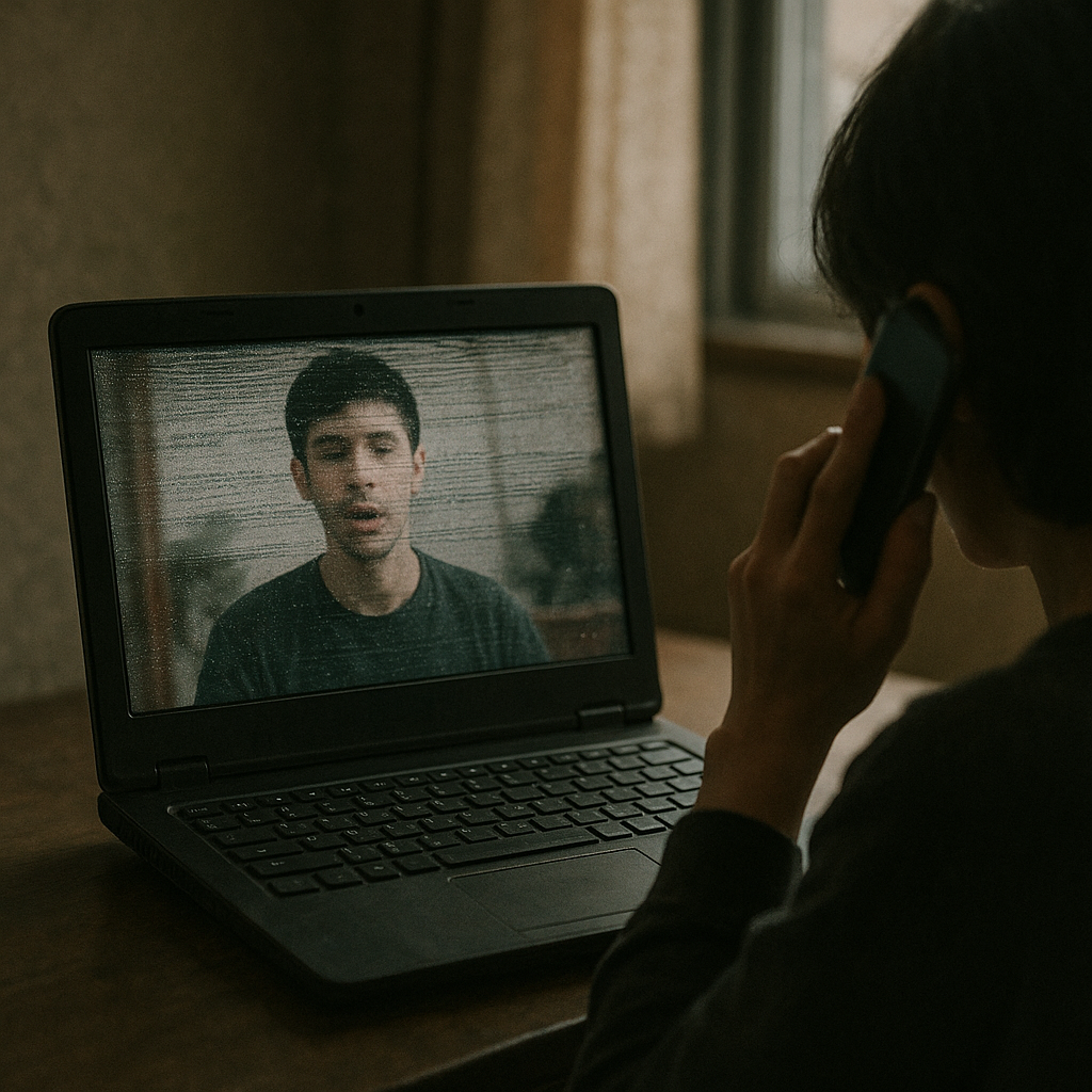 テレビ電話のイメージ