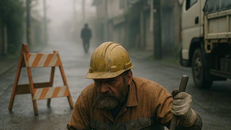 工事のおっさん