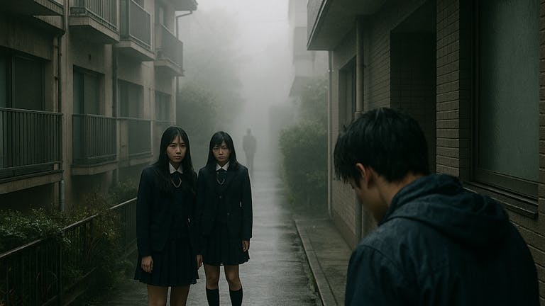 女子高生2人からの尋問。逃げ場のない少年は・・