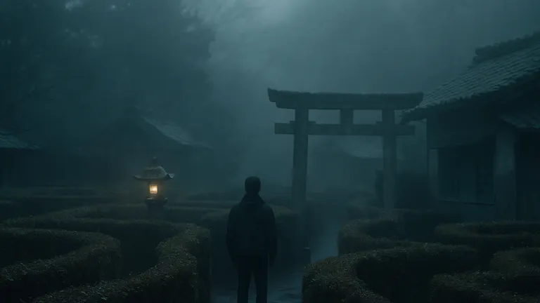 夜の迷路の記録