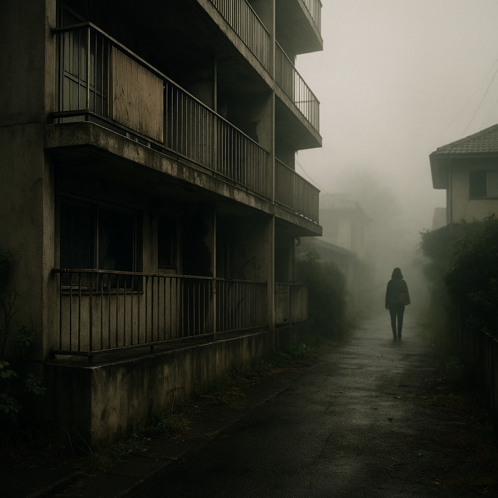 隣の住人の影のイメージ
