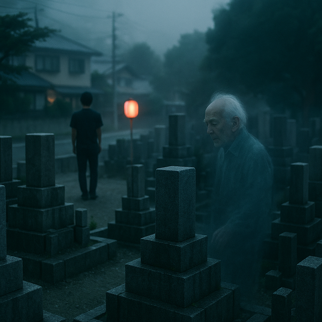 お盆は墓参り必ずいけよのイメージ