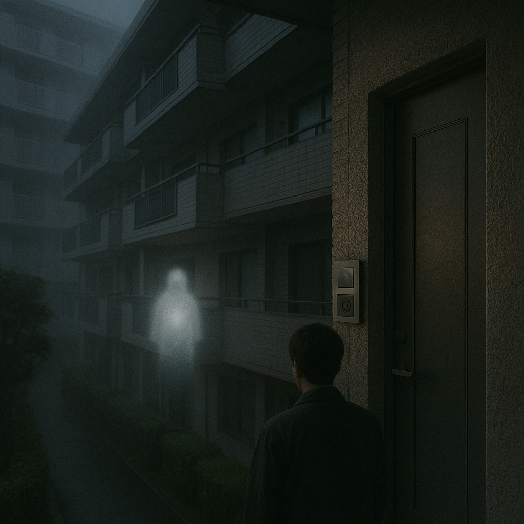 夜中の訪問者のイメージ