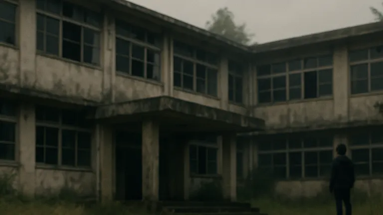 廃校での肝試し⑤(完結編/テニスボールには・・)