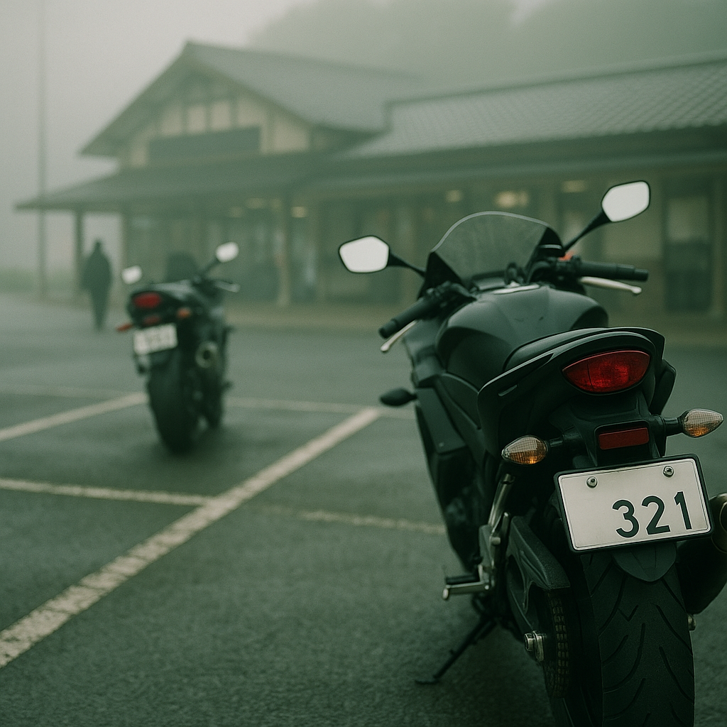 同じ番号の車の話のイメージ