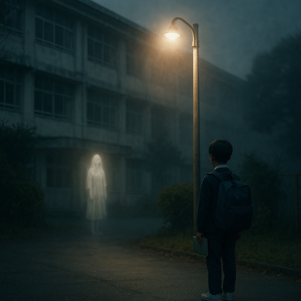 街灯の光のイメージ