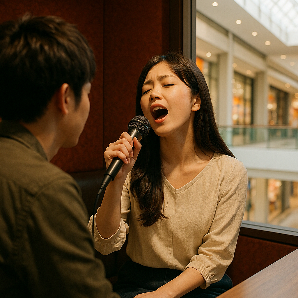 歌唱があまりにもうますぎる！のイメージ