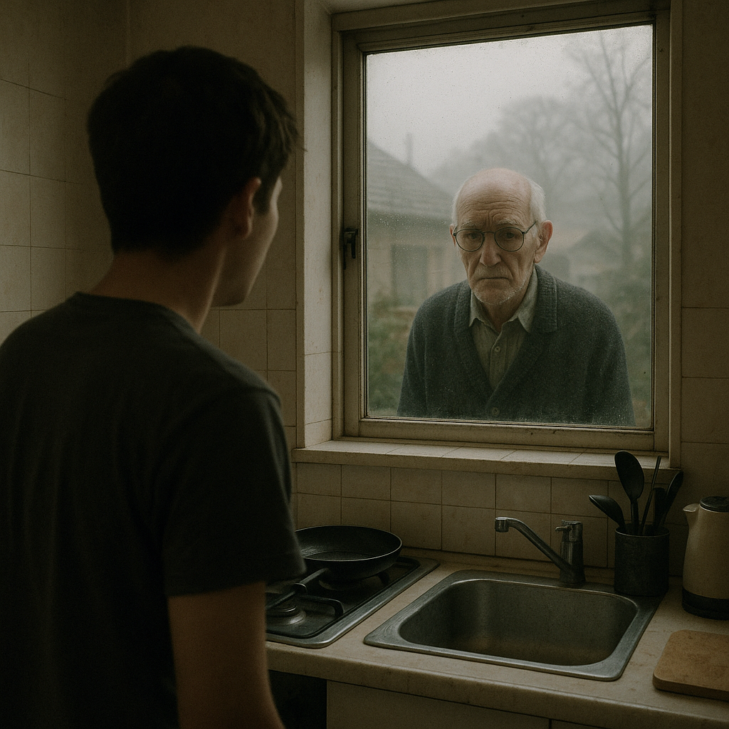 キッチンのお爺さんのイメージ