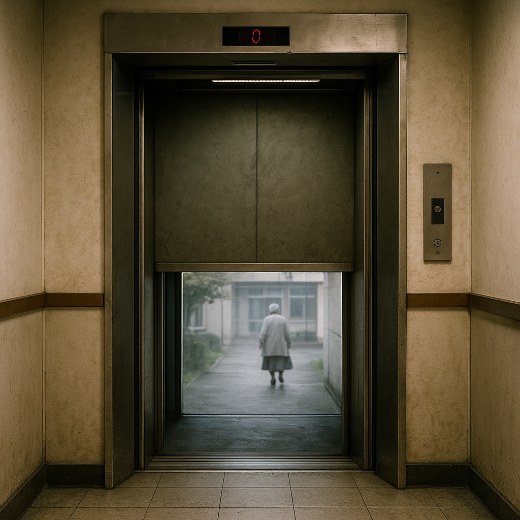 次元の超えたエレベーターのイメージ