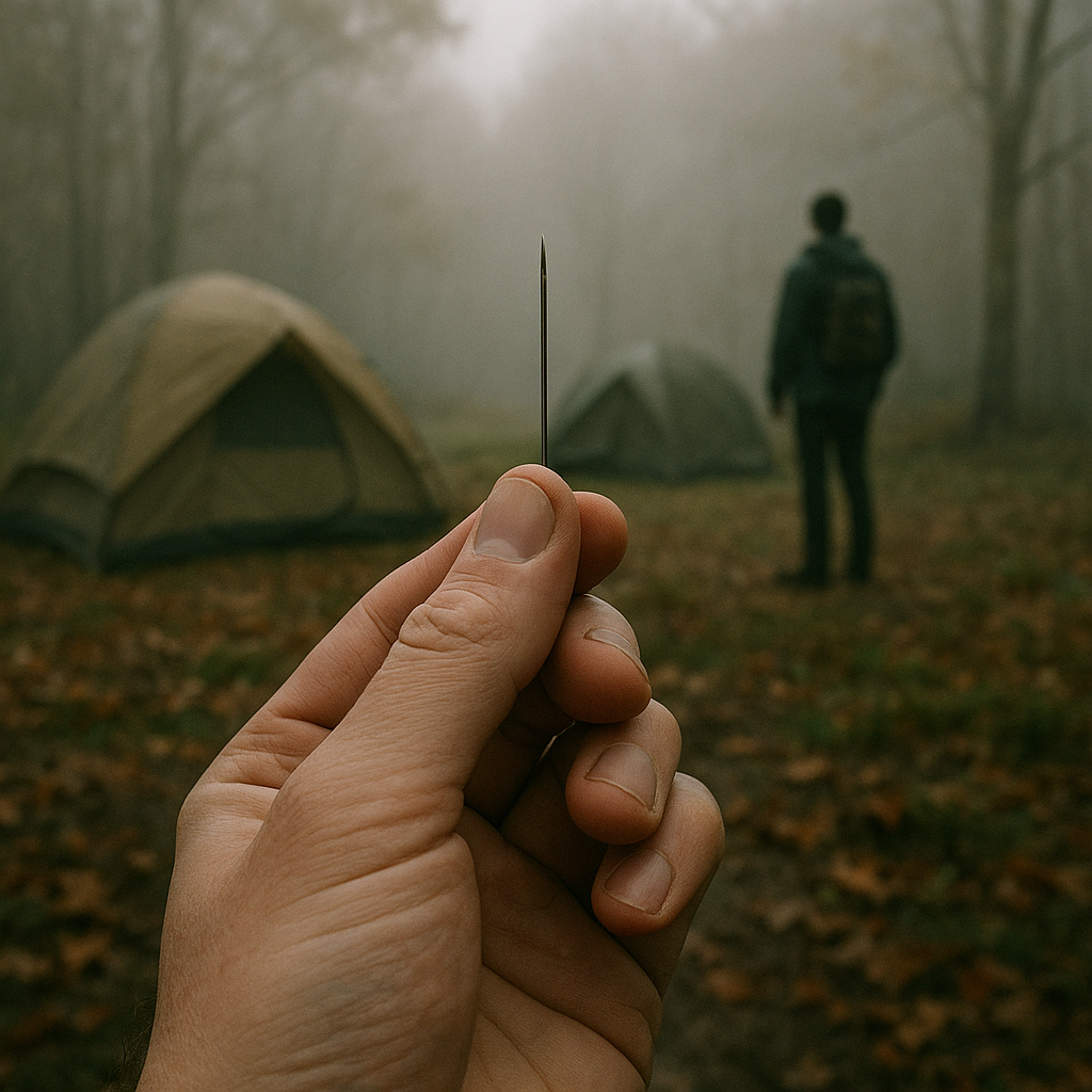 針の約束の話のイメージ