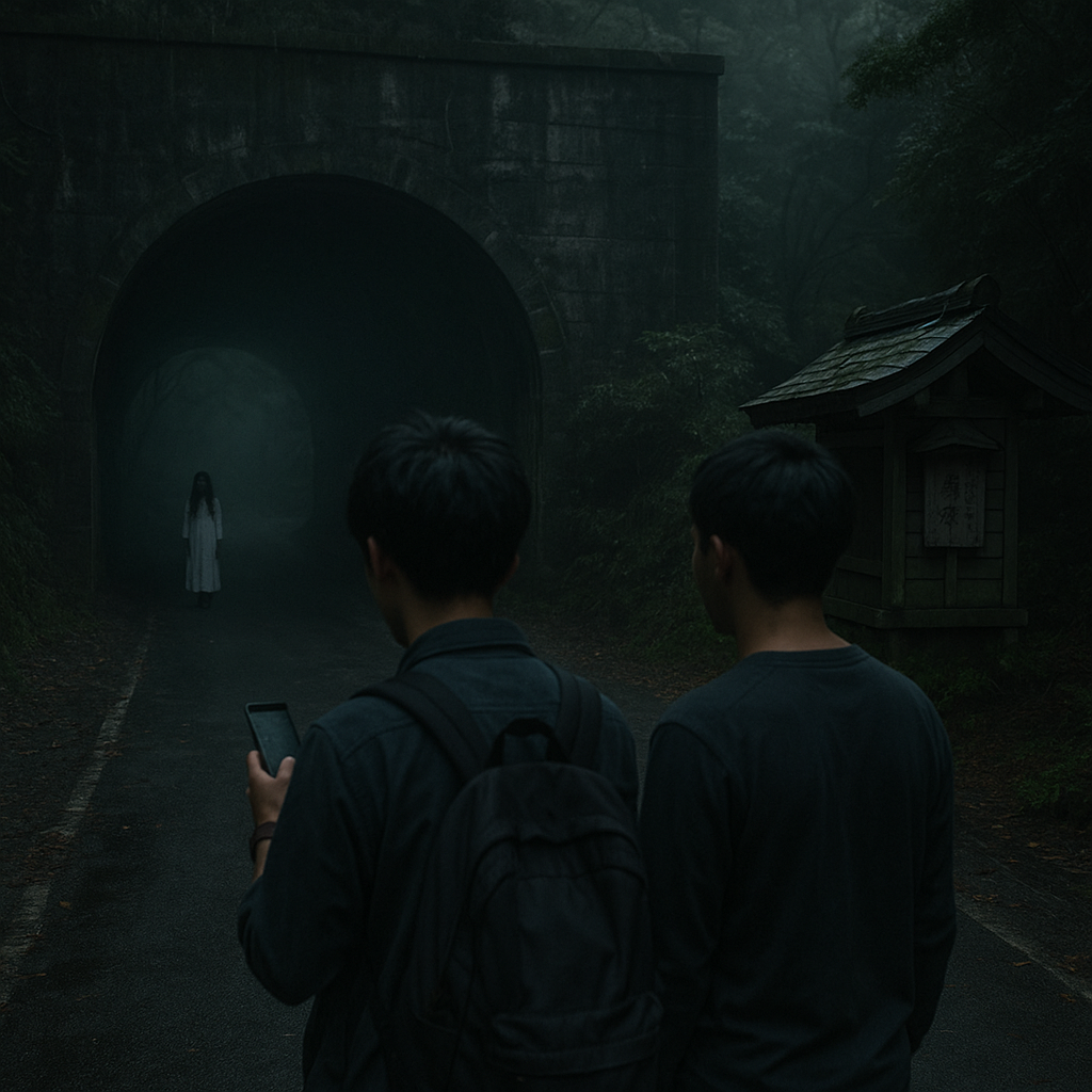 心霊スポットの帰りにのイメージ