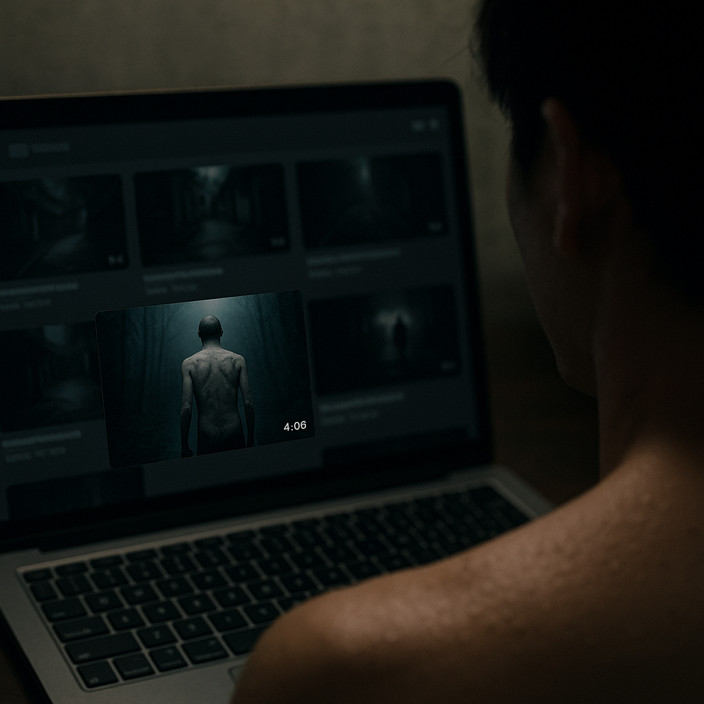 一人だけ違う動画