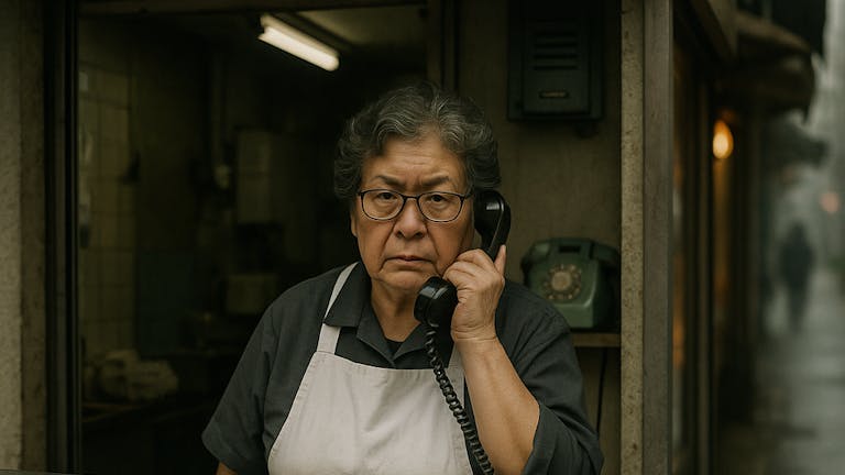 肉屋のおばさん
