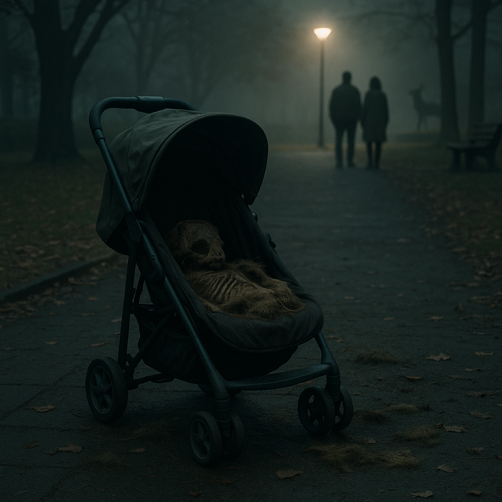公園の夜のイメージ
