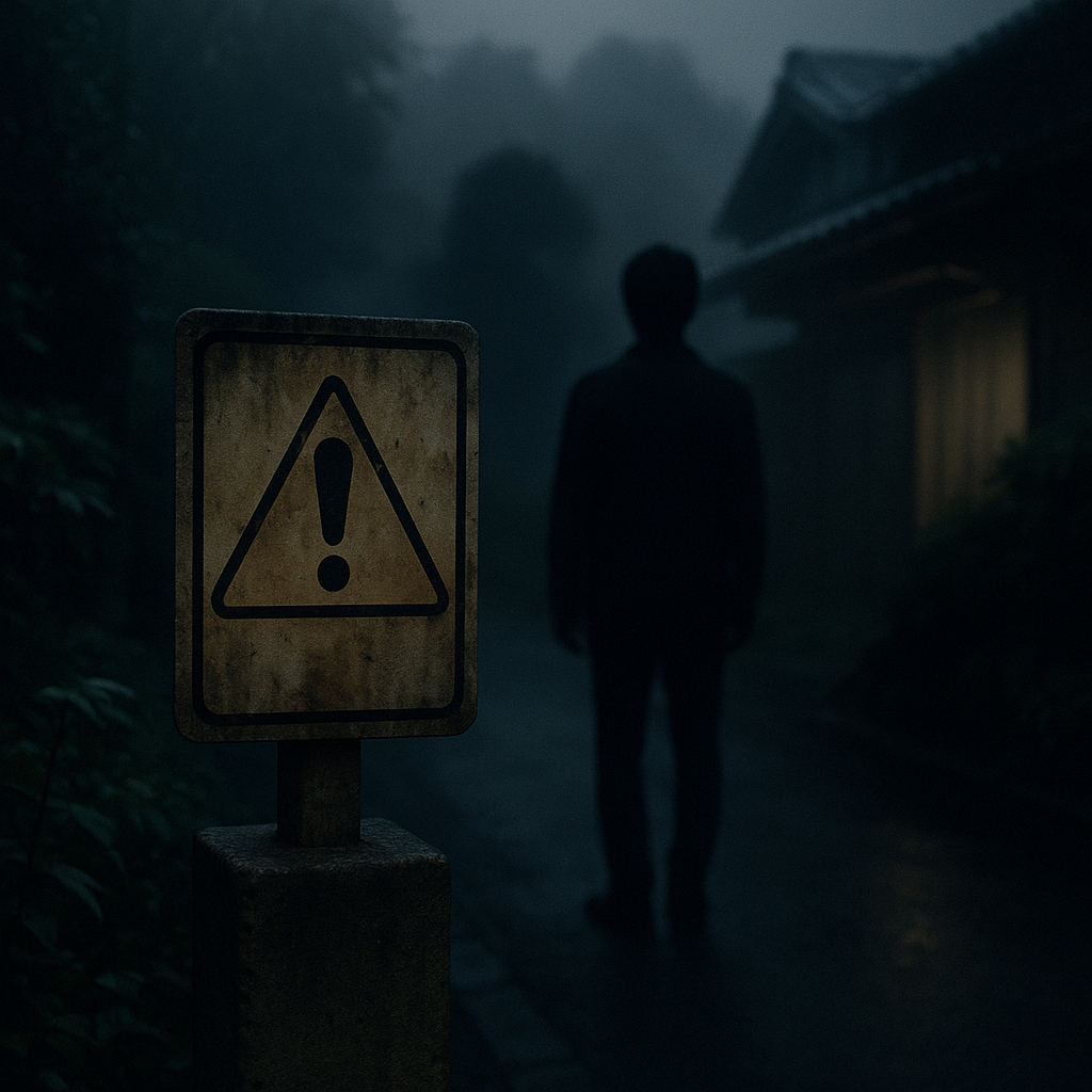 警告のイメージ