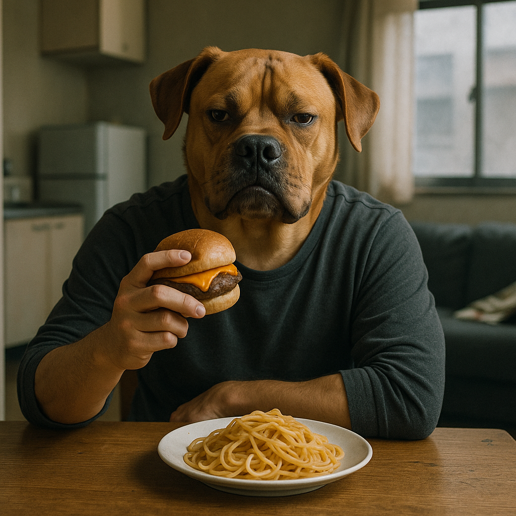 犬男①（食いしん坊で傲慢な彼氏）のイメージ