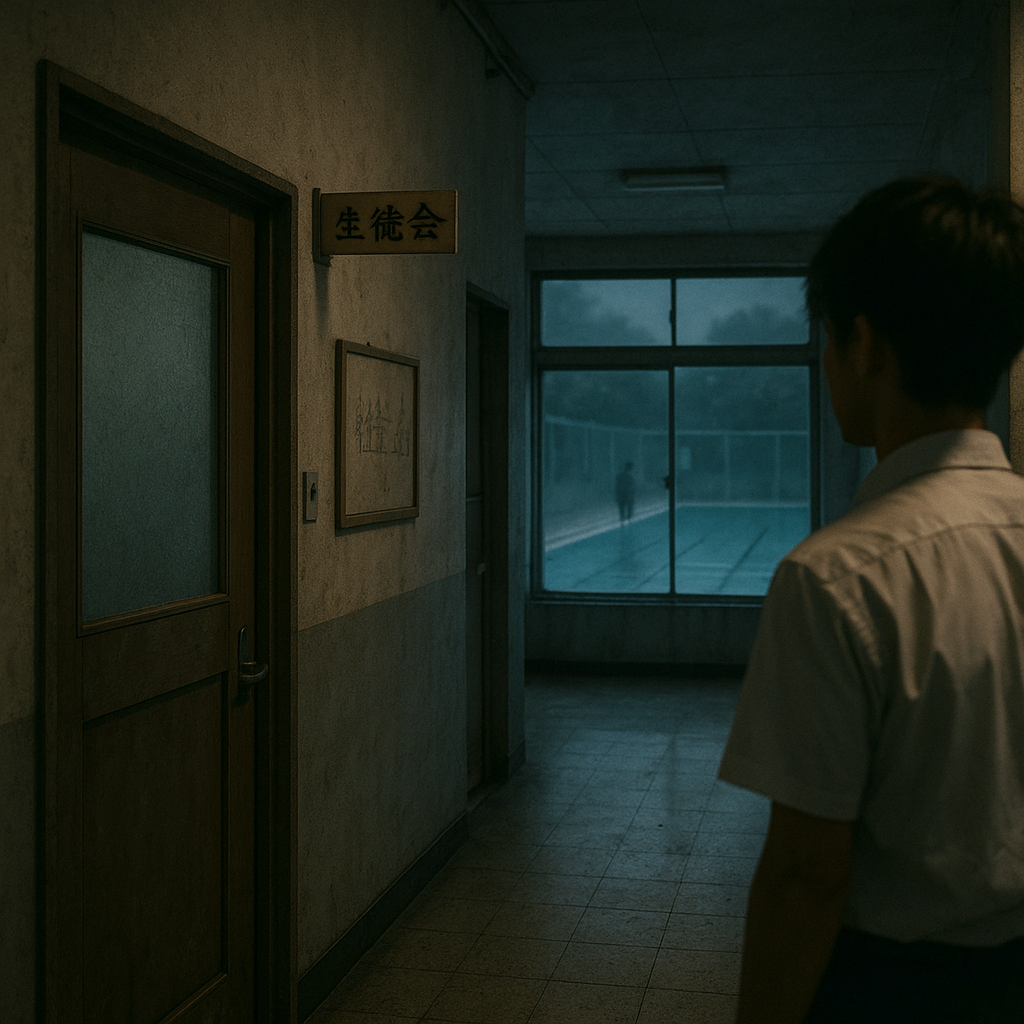 生徒会での出来事のイメージ