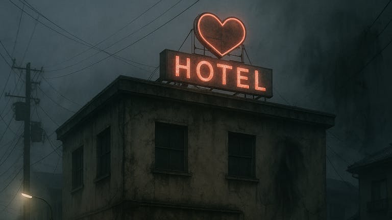 古いラブホテルにて