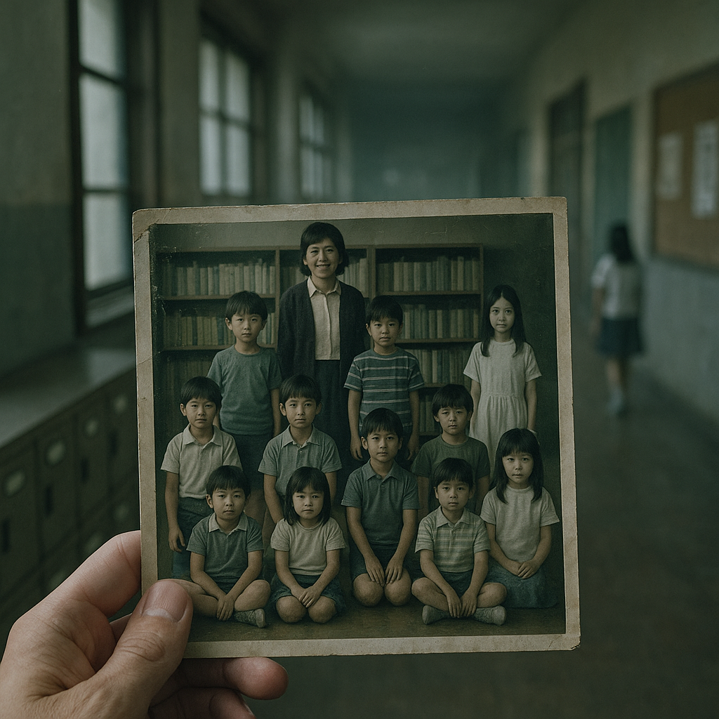 写った少女のイメージ