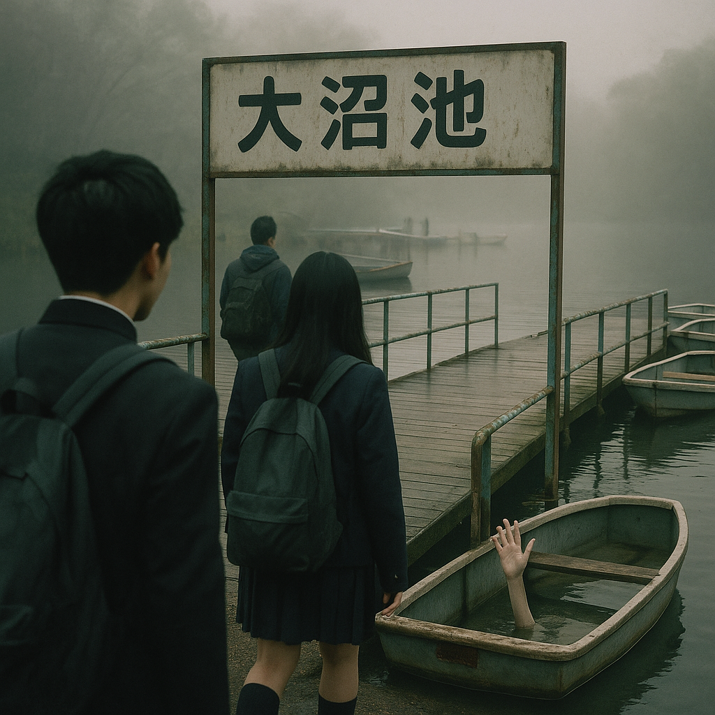 大○池の話　②２回目の訪問のイメージ