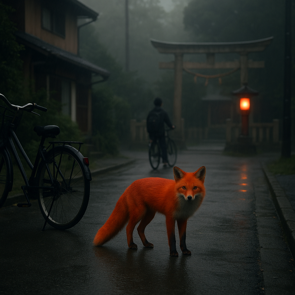 赤い狐のイメージ