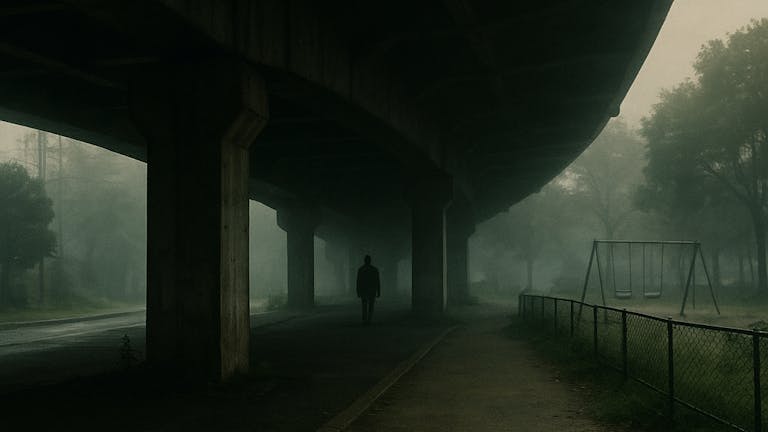 高架下の影の話