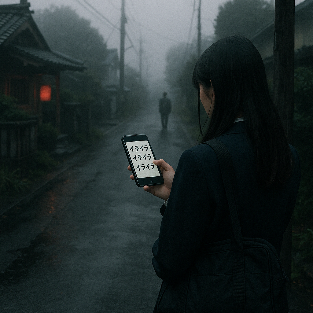 いらいらメールのイメージ