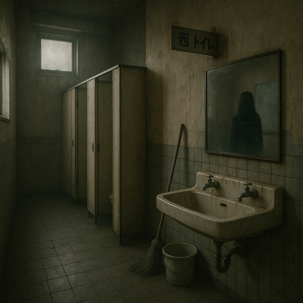 学校のトイレでのイメージ