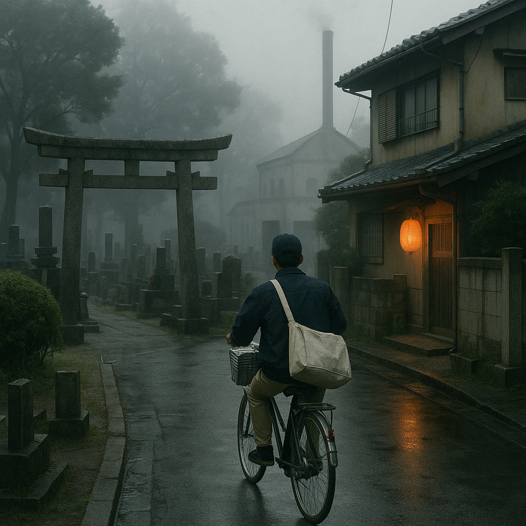 新聞配達のイメージ