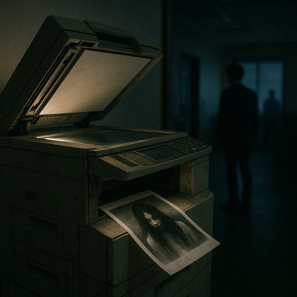 呪われたコピー機のイメージ