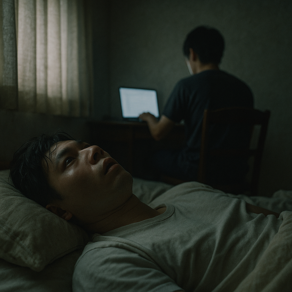 金縛りのイメージ