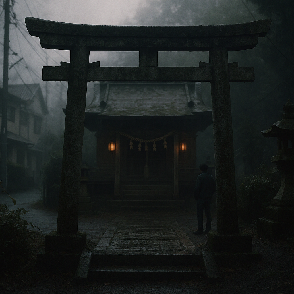 消えた神社の話のイメージ