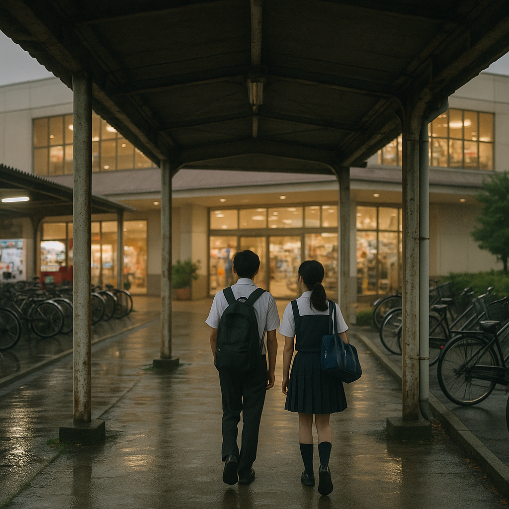 部活帰りにショッピングモールで1時間だけデートのイメージ