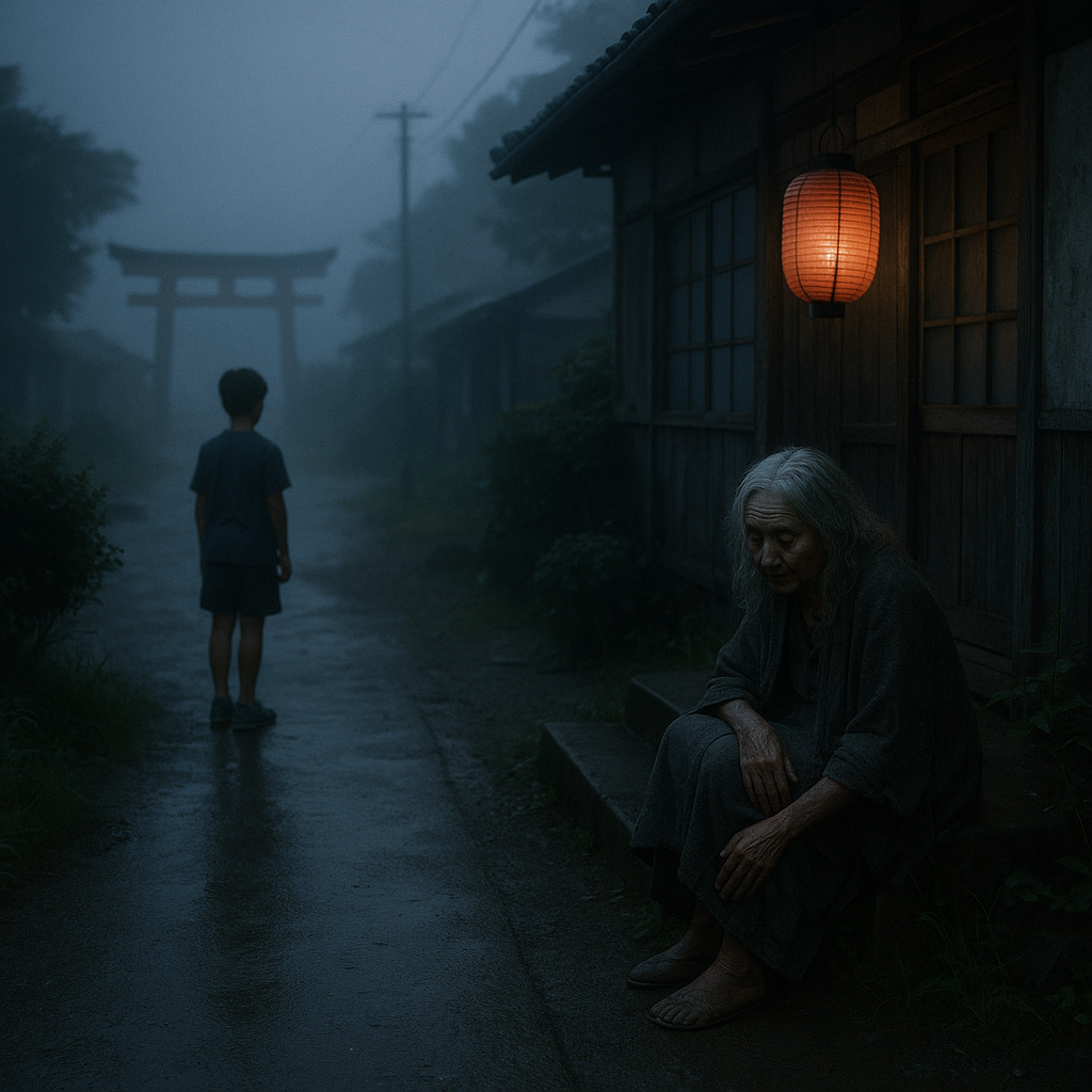 少年のおばあちゃんのイメージ