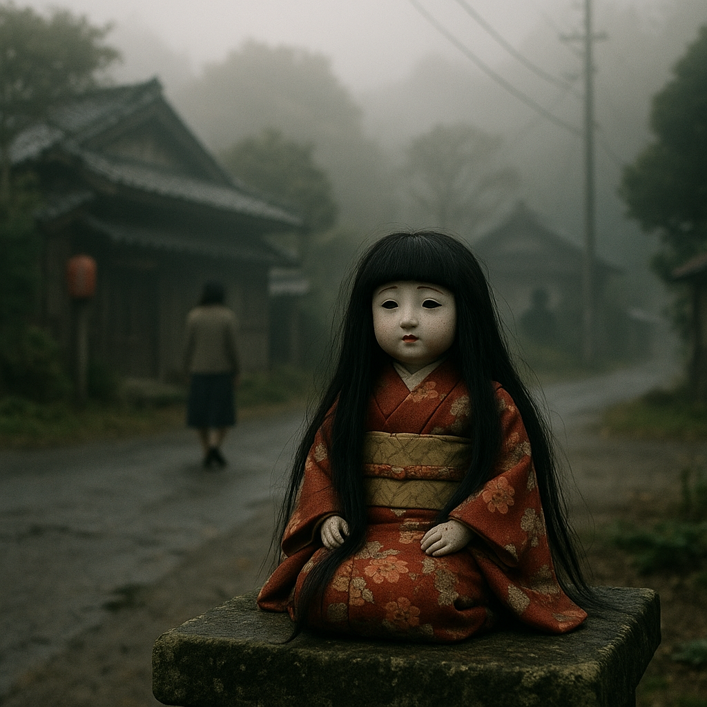 形見の日本人形のイメージ