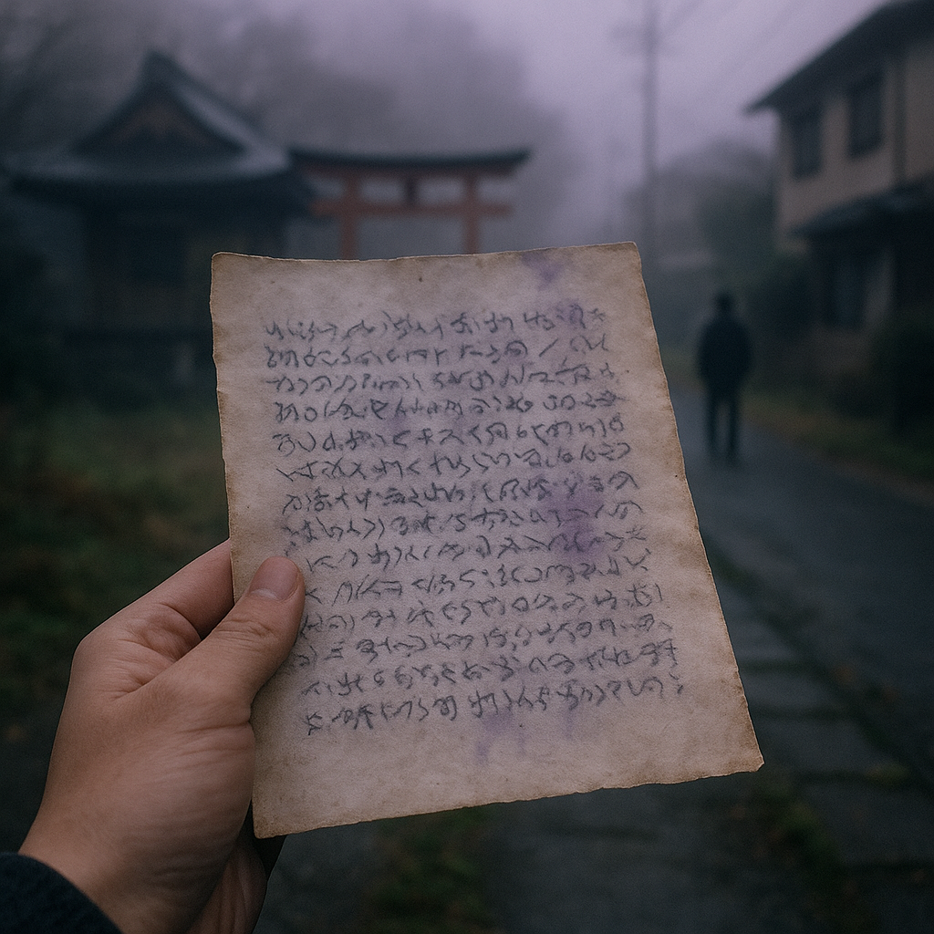 理解出来ない手紙のイメージ