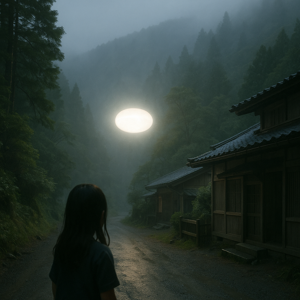 山奥の光の話のイメージ