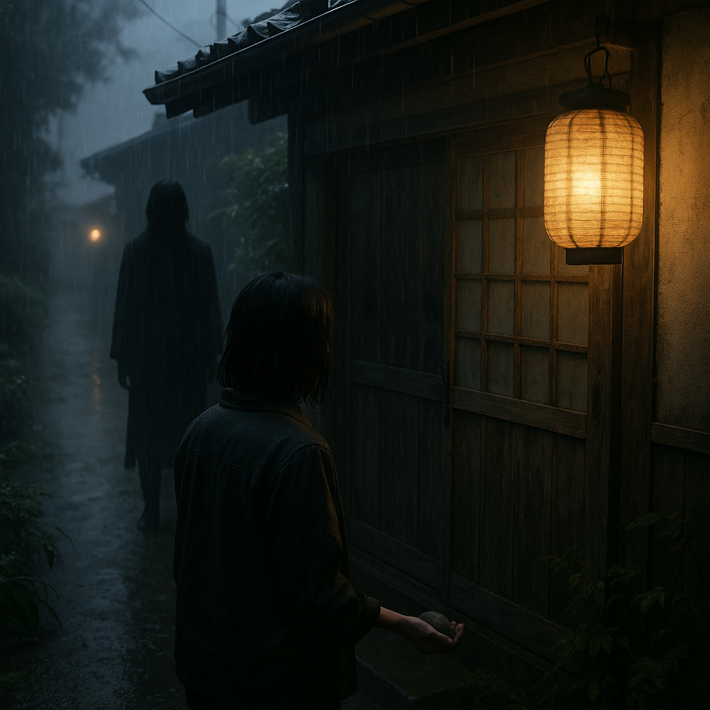 雨の日の訪問者