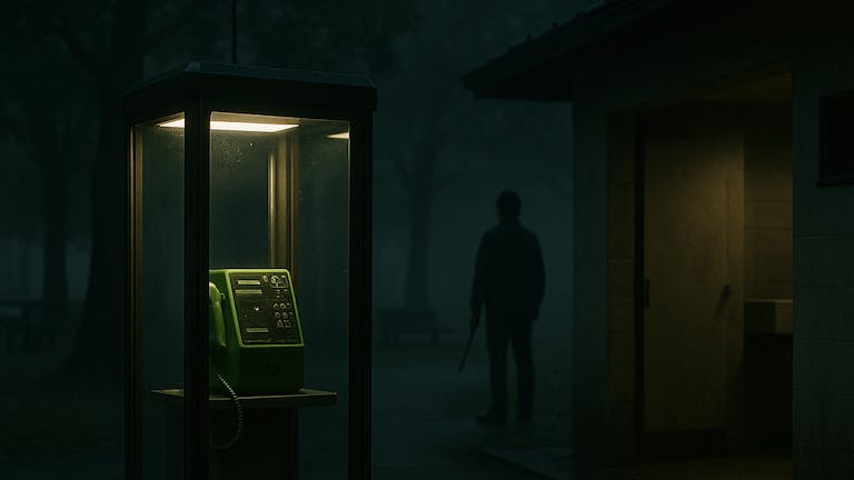 好奇心と恐怖心の公衆電話