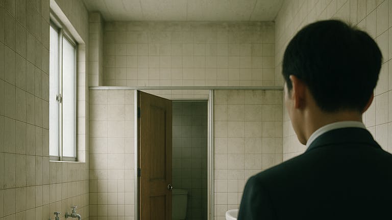 私立高のトイレ