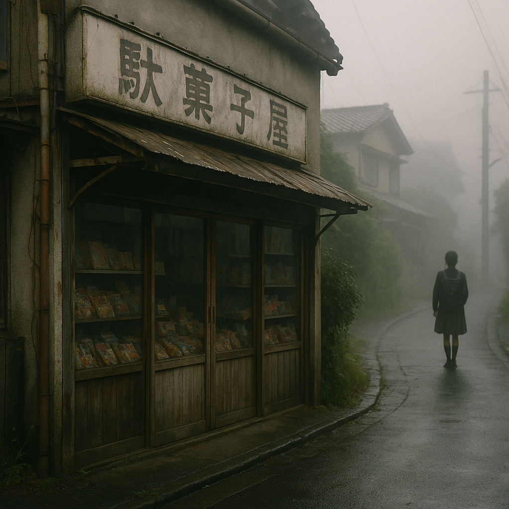中学生が知っている駄菓子屋の秘密のイメージ