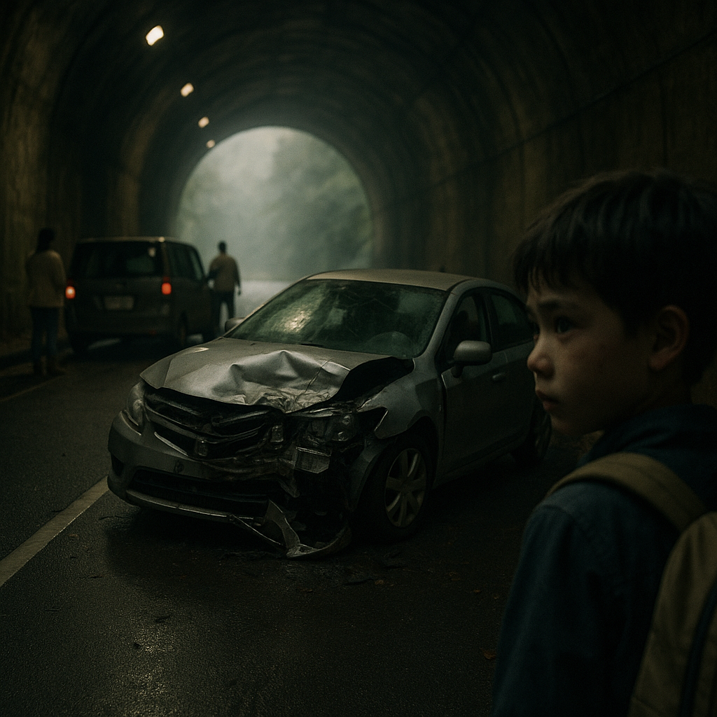 事故には気をつけて…