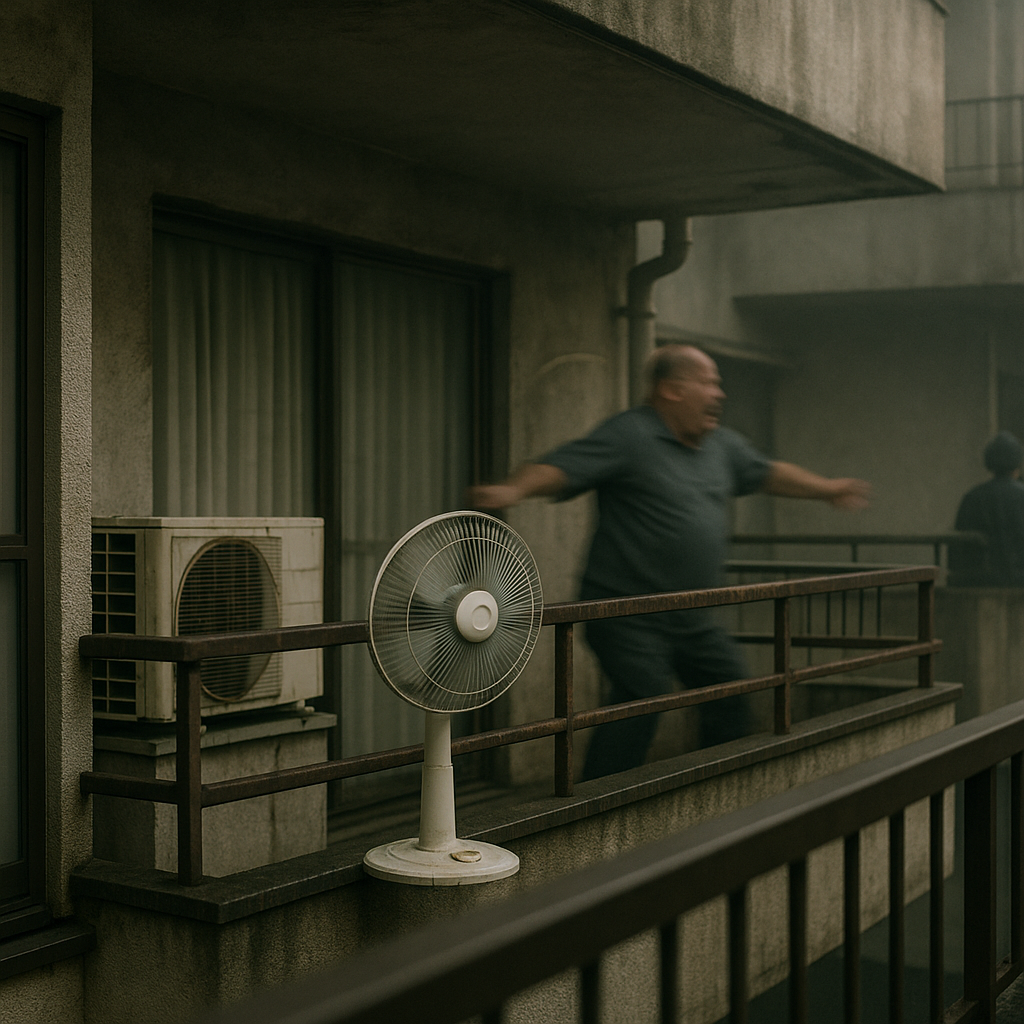 扇風機おじさんのイメージ