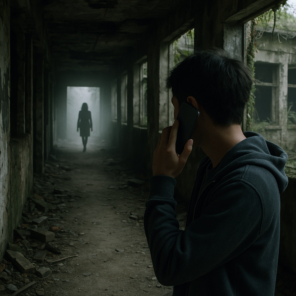 近づく足音のイメージ