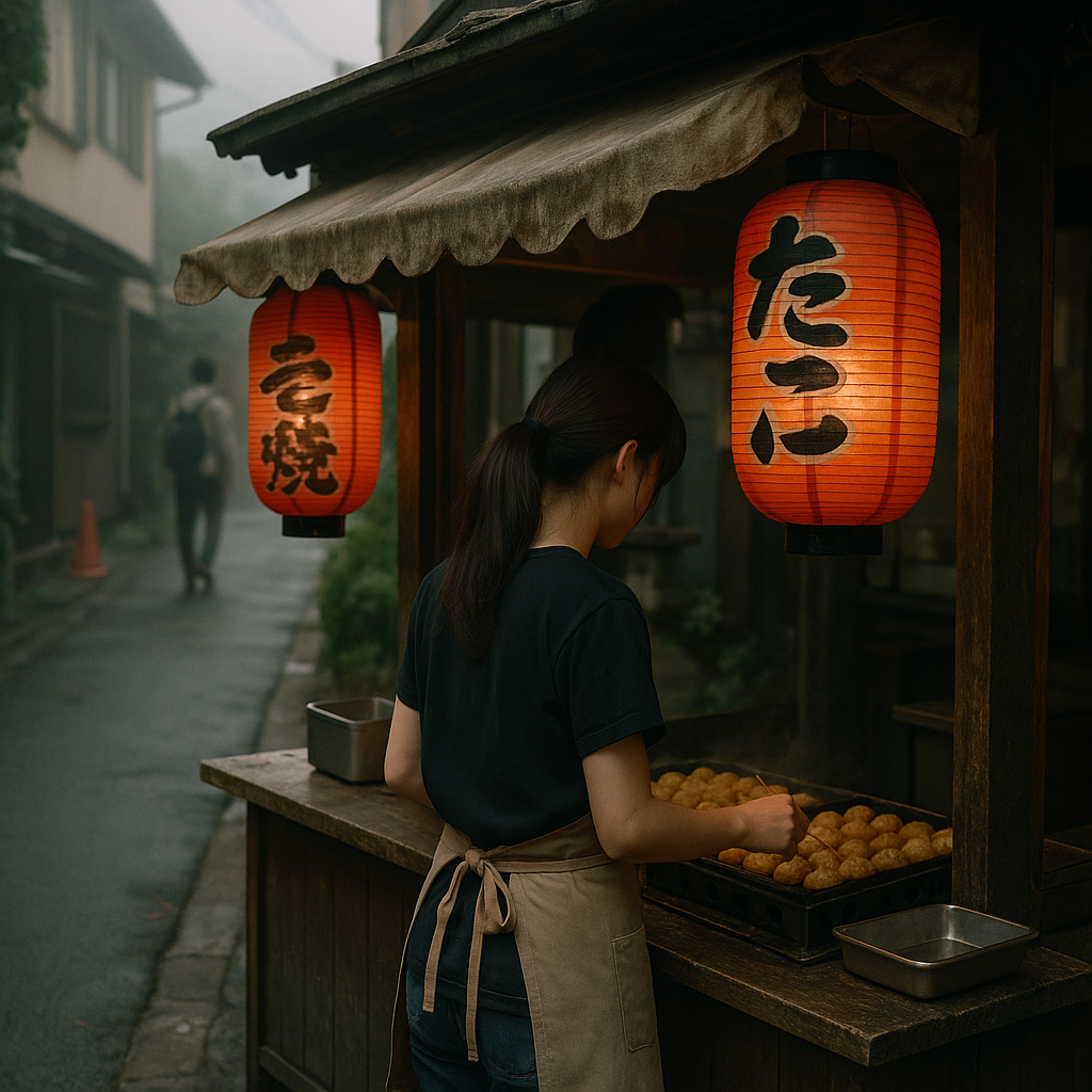 たこ焼き屋の娘のイメージ