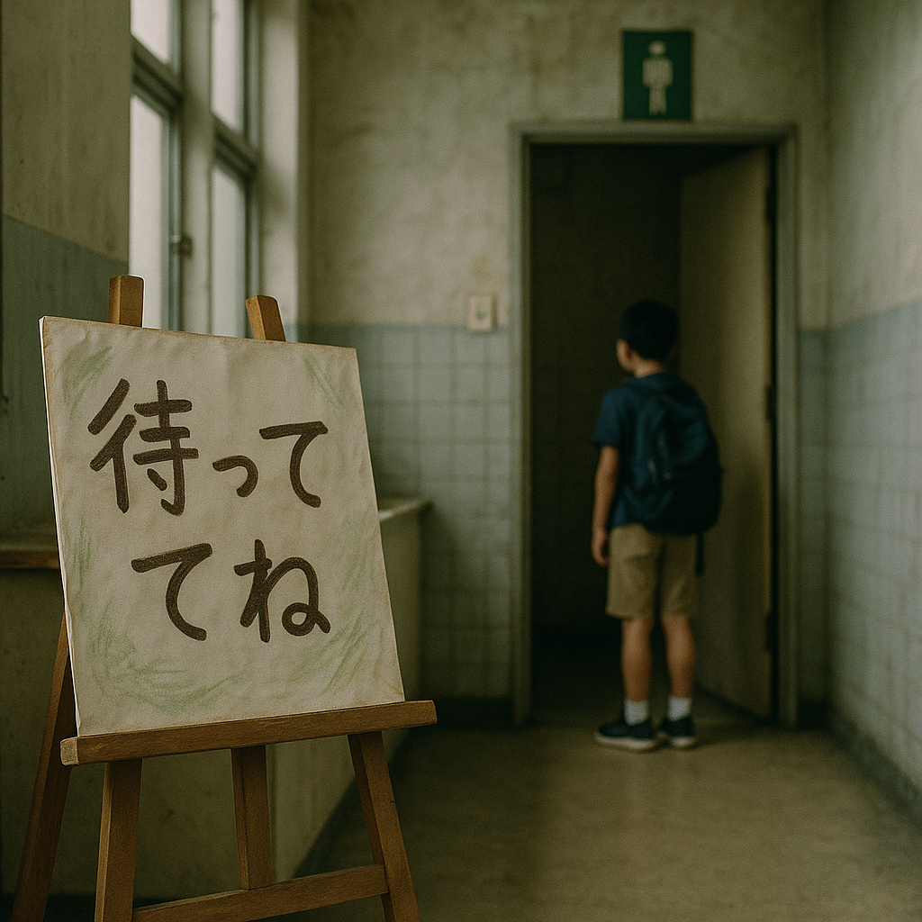 待っててねの約束のイメージ