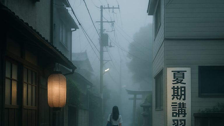 夏期講習会①(見知らぬ生徒達の中にただ1人)