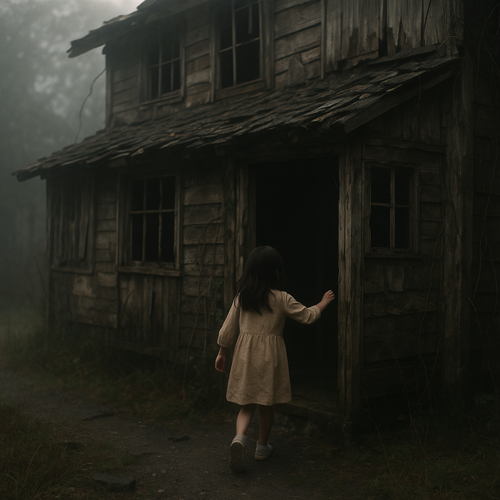 一人で遊ぶ女の子のイメージ