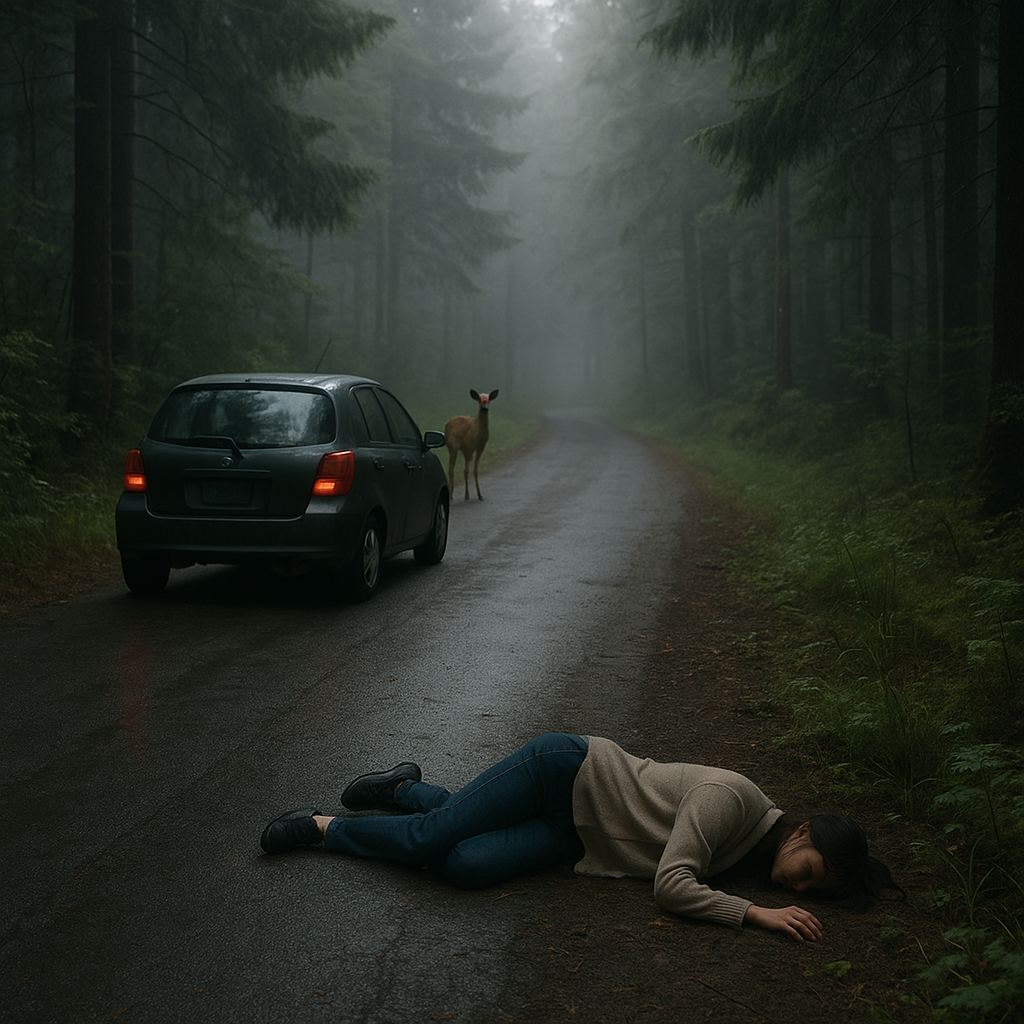 林道で…のイメージ